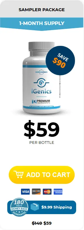 iGenics Buy 1 Bottle