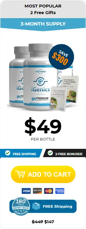 iGenics Buy 3 Bottle