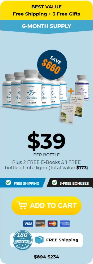 iGenics Buy 6 Bottle